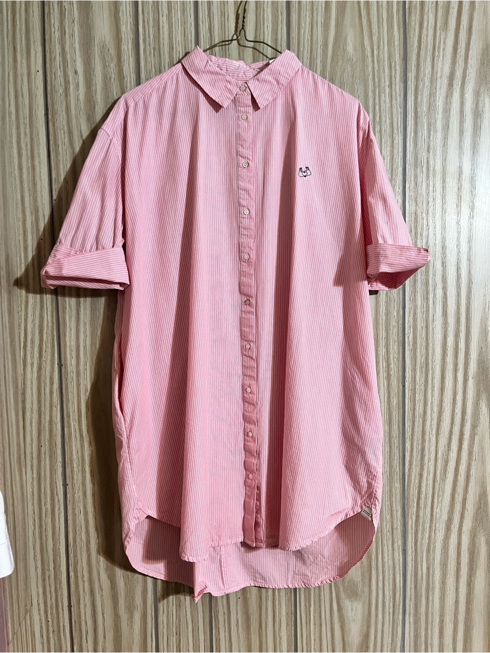 Scotch & Soda Maison Scotch Pink Striped Cotton Button Up – Size P